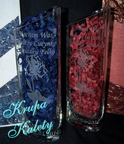 Wazon serce - grawer