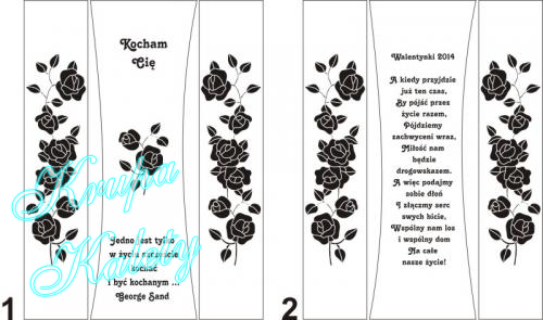 Projekty przykładowe na wazon  Alf.