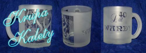 kubek 300 ml.grawerowany