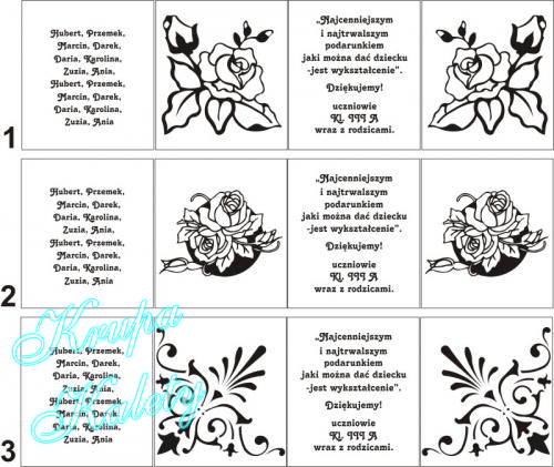 Przykład na doniczkę na storczyka