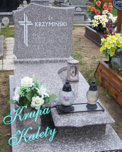 Nagrobek brąz królewski.